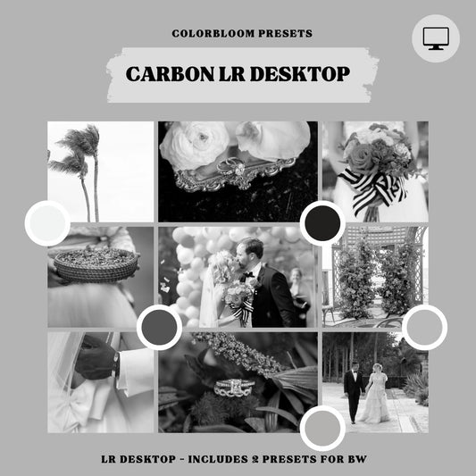 The Colorbloom – Carbon Desktop Preset Collection