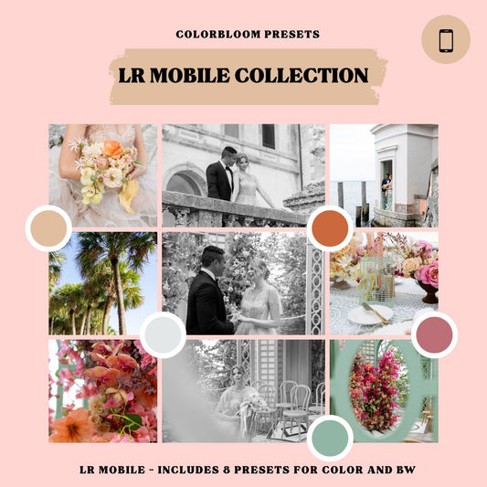 The Colorbloom – Color Rush Mobile Preset Collection